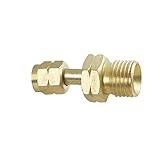 Uniweld F27R Brass Welding Handle Adaptor "A" to "B" from "A" Connection RH to "B" Hose Nut RH [並行輸入