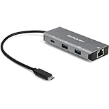 StarTech.com 3ポートUSB Type-Cハブ 有線LANポート 10Gbps 2x USB-A／1x USB-C 25cmホストケーブル HB31C2A1CGB