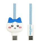 グルマンディーズ ちいかわ PD60W 対応 USB2.0 Type-C マスコットマグネットケーブル ハチワレ CK-108B