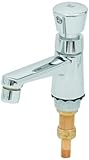 TS Brass B-0712 Single Basin Metering Faucet, Chrome by T&S Brass