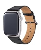 [n max n]【Apple Watch レザーバンド (49mm,45mm,44mm,42mm用/ブラック)】アップルウォッチ対応 本革 牛革