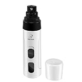 電動爪トリマー 犬猫用 Lavuky CW03 爪トリマー 高速研削 480分連続使用可能 二階スピード 電動爪きり ネイルグラインダー 電動爪やすり犬猫 usb充電式 高速回転 充電指示ライブ付 低音デザイン (ホワイト)