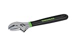 Greenlee 0154-10D Adjustable Ratcheting Wrench with Dipped Handle, 10 Inches [並行輸入品]