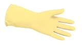 MCR Safety 5110S Latex Premium Canners Gloves with Rolled Cuff Amber Small 1-Pair [並行輸入品]