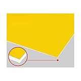 アルミ複合板ソレイタ（両面イエローII 艶あり/艶なし）3mm 600×900mm ★縮小カット1枚無料★ (キャンセル不可)