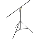 Manfrotto 420NSB 3セクションコンビブームスタンド サンドバッグなし - 3398B交換用 (ブラック)
