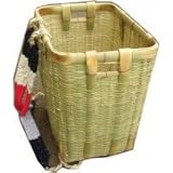 竹背負い籠 角大 縦40×横31×高さ46cm