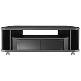 朝日木材加工 テレビ台 〜42V型まで対応 幅100cm SWING CN style AS-CN1000-B ブラックグレイン（黒木目）ＰＶＣ