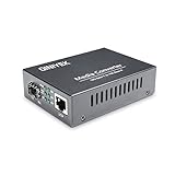 QINIYEK 10G イーサネットメディアコンバーター、1x 100M/1G/2.5G/5G/10GBase-T RJ45 - 10GBase-X SFP+スロット1個、10G SR/LR/10G-Tモジュール、10Gファイバーイーサネットから銅UTPメディアコンバーターをサポート。