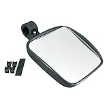 pa-man サイドアンダーミラー 平面鏡 大型 ステー付 1ヶ トラック用 運転席側 補助ミラー