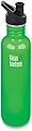 KLEAN KANTEEN 800ML WATER BOTTLE WITH SPORT CAP SPRING GREEN