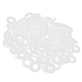 B Blesiya シリコンワッシャー　シリコンフラットガスケット　Oリング　100個入り　ユニークデザイン　全2サイズ - 3/4インチ