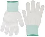 uxcell 作業手袋　保護手袋　フルフィンガー　コットンブレンド　伸縮性ある