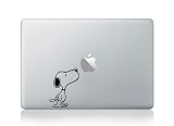 スヌーピー　snoopy Macbook13,15インチ対応 ステッカー　B84 [並行輸入品]