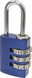 ＡＢＵＳ　ナンバー可変式南京錠　１４５－３０　ブルー　4451325 14530BL