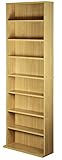 【サンニード】本棚 HF-1860 ナチュラル 幅60 奥行22 高さ180 木製 A-S1