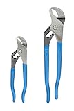 Channellock VJ-1 V-JAW Plier, 2-Piece Set [並行輸入品]