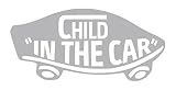 【全16色】人気!チャイルド イン カー ステッカー!Child in car Sticker /車用/シール/ Vinyl/Decal /バイナル/デカール/ステッカー/CIC-2 (シルバー) [