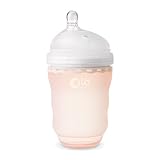 Olababy (オラベビー) GentleBottle シリコン製 ほ乳びん 240ml (コーラル)
