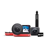 Insta360 ONE R 究極キット（1インチ広角+360度） 360度アクションカメラ 5.7K 360度全天球 + 5.3K広角 撮影 FlowState 手ブレ補正 5m防水パノラマカメラ スポーツカメラ【Insta360公式】