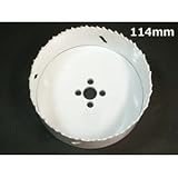■バイメタルホールソー 114mm■カップ単品販売■VP-100塩ビパイプに,■鋼材穴あけに■、配管工事に