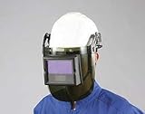 エスコ DIN9-12/98x52mmアーク溶接面(ヘルメット取付型 EA800PC-1A