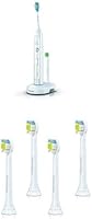 フィリップス 電動歯ブラシ ソニッケアー フレックスケアー プラチナ HX9112/27+替ブラシ ミニ タイプ4本組 HX6074/01