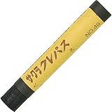 サクラクレパス クレパス太巻 LPバラ#49 くろ