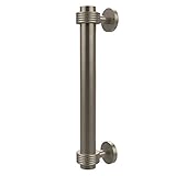 Allied真鍮402 g-pew 8インチセンターにセンタードアプル、アンティークピューター