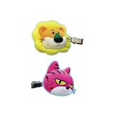 エスケイジャパン たべっ子どうぶつ(映画)前髪ｸﾘｯﾌﾟ らいおんくん&ねこちゃん