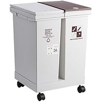 蓋付きゴミ箱 Amazon｜FOKE 分別ゴミ箱 蓋付きゴミ箱 プッシュ式ゴミ箱 24L