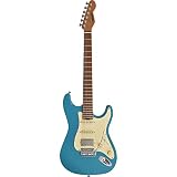 SELDER セルダー エレキギター STタイプ ST-33RM/DB ダックブルー (ソフトケース、シールドケーブル付属)