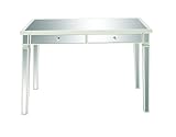 デコ79 48677木製化粧台デスクミラー、42 " W / 20 " D / 30 " H