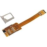 iPhone5 対応 デュアル SIM アダプター ( iPhone4 4S にも対応)