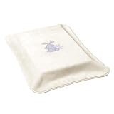 Cambrass Mod.2 110 x 140 cm Embroidered Velvet Blanket (Beige) by Cambrass