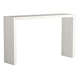 arne ダイニングテーブル テーブル 幅120cm 奥行35cm 高さ72cm デスク 日本製 セミオーダー パソコンデスク 机 おしゃれ 木製 Zero-X 12035D ホワイトウッド 白