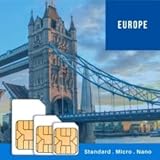 ヨーロッパ33国 プリペイドSIM 4G/5G高速 1GB定量(30日間)