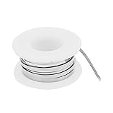 uxcell ニクロム線 ヒーター線 加熱素子用 7.5M 0.2x2mm ニクロム フラット