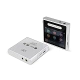 SHANLING M1s MP3 HiFiプレーヤー Bluetooth 5.0付き ES9038Q2M デジタルオーディオプレーヤー USB出入力 DAP ポータブルロスレスMP3プレーヤー フルタッチスクリーン付き オーディオマニア向け (銀)
