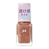 pa(ピーエー) ネイルカラー プレミアム 透け感ラメネイル E016 (6mL)