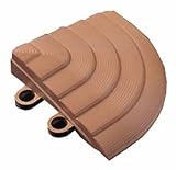 TOTO 屋外用ジョイントタイル バーセア用 スロープ材(コーナー) ナッツブラウン AP005CJ