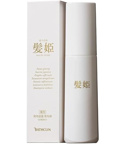 Amazon | 薬用育毛剤『髪姫(はつひめ)』 120mL | バスクリン | 育毛