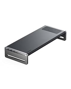 Anker 675 USB-C ドッキングステーション 12-in-1 モニタースタンド ワイヤレス充電 100W PD 4K HDMI 高速データ転送