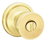クイックセット730 A 3 6 AL SCS Polished Brass TitanプライバシーLockset