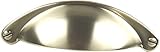 Century Hardware 22531-DSN Glacier Zinc Die Cast Cup Pull, Nickel [並行輸入品]