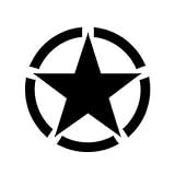 【全13色】カッティングステッカー「米軍マーク」横8cm×縦8cm