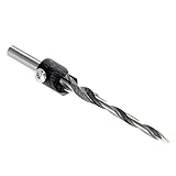 6 mm のテーパドリルビットの皿穴ストップカラー木製パイロット穴の面取りツール T 2 H 3
