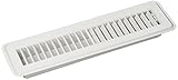 MINTCRAFT FR01-2X12W Floor Register White 2 X12 [並行輸入品]