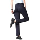 [HMT] スラックス メンズ ズボン スーツパンツ 秋服 ロングパンツ メンズ ビジネス 仕事着 パンツ ノータック ストレッチ ウォッシャブル スリム 美脚 大きいサイズ 春秋冬服