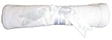 Kissy Kissy Baby Signature Blanket-White with Blue-One Size by Kissy Kissy [並行輸入品]